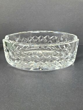 Waterford Crystal Oval Signed Ashtray